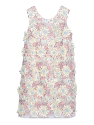 オーガンジーレースＡラインワンピース