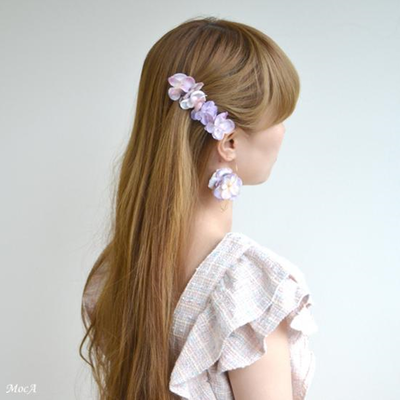 あじさいバレッタ