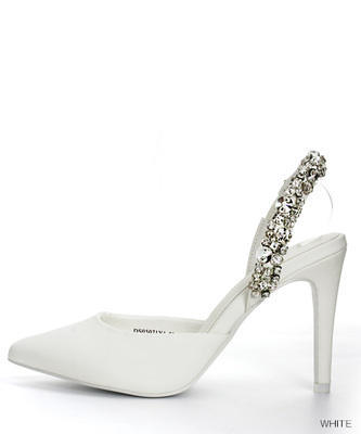 【2016SS新作】スリングバックビジューパンプス/DS5071/Y1