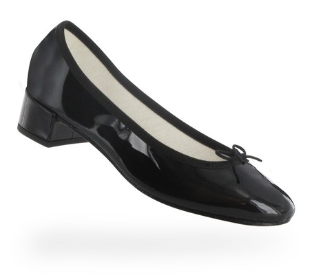 Ballerina Camille Patent leather Black