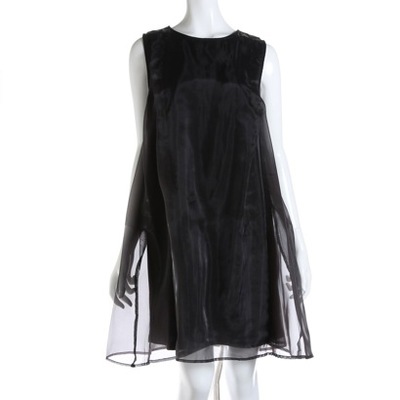 ミューラー オーガンジーフレアOP(ブラック)