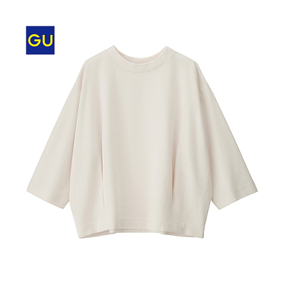 コクーンプルオーバー（7分袖）SW