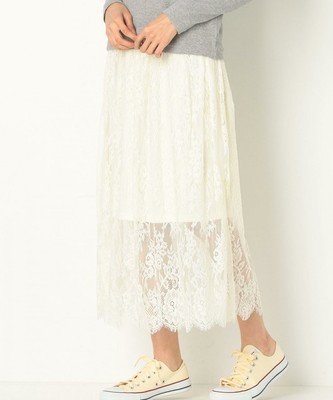 レースロングスカート