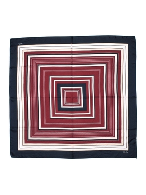 スクウェア柄スカーフ