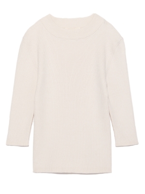 モックネックプルオーバー