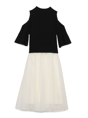 チュールコンビワンピース