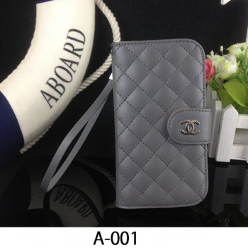 シャネル風ケース Galaxy S4手帳型ケース さいふ