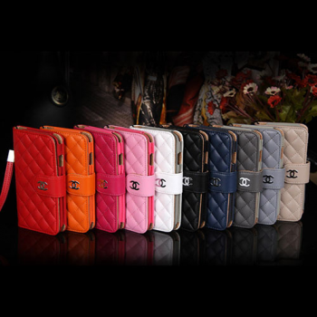 iPhone6s手帳型ケース シャネル CHANEL ダイヤモンドメッシュ レザーケース