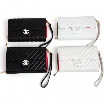 シャネル iPhone6Plus手帳型ケース 高級感レザーケース 通用型カバー ショルダーバッグ型