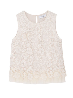 dazzlin 【se】3Dレースタックブラウス