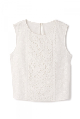 JILLSTUART リリーレースコンビネーションブラウス