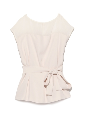 ジョーゼット×シフォンブラウス