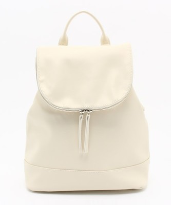 フェイクレザーZIPミニリュック　