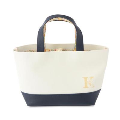 イニシャルトートバック