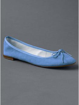 Cinch ballet flats