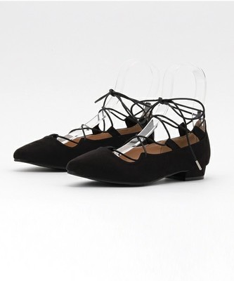 レースアップシューズ