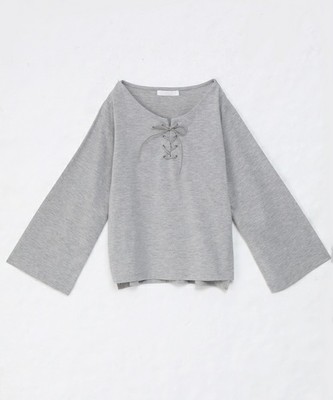 レースアップロンT