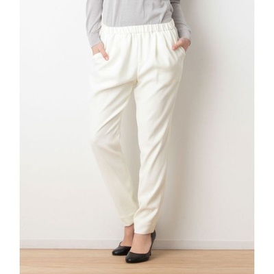 バブルクロスリラックスパンツ