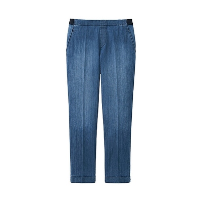 WOMEN デニムアンクルパンツ