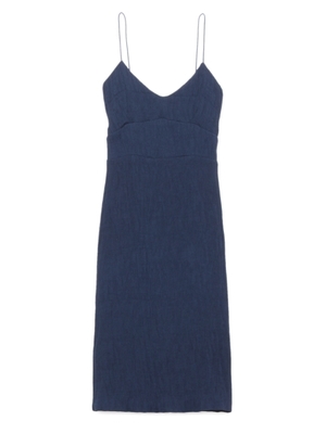 プリーツ加工キャミワンピース