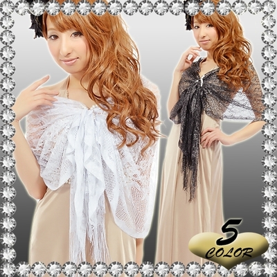 パール付きラメショール