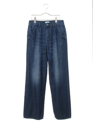 デニムワイドパンツ