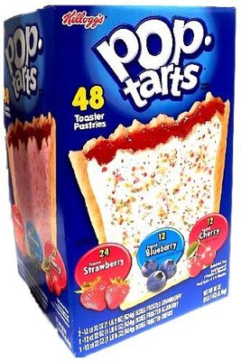 ロッグKellogg's Frosted Variety Fruit Pop Tarts /ポップタルト フルーツバラエティ 48 pack 並行輸入品 Pop Tarts
