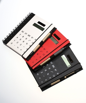 電卓&ペン付ノート 大