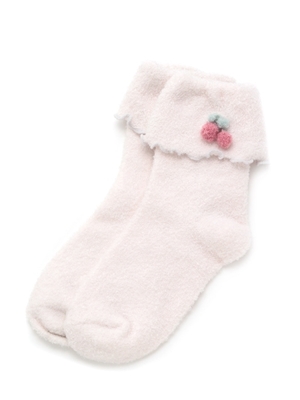 moco moco’スムーズィー’チェリーモチーフショートソックス