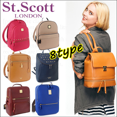 【St.Scott LONDON セントスコットロンドン】選べる8TYPE！リュック レディース