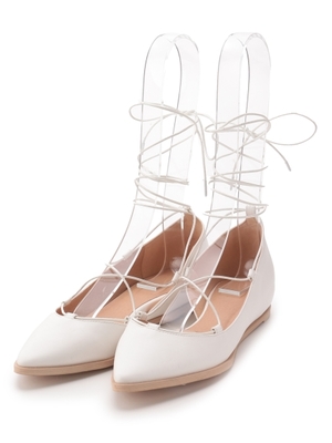 ギリーフラットパンプス