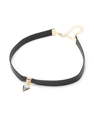 モチーフフェイクレザーチョーカー