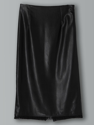 PUペンシルスカート