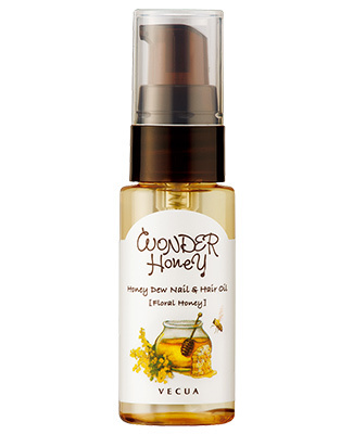 指先と髪先のための蜜オイル 花はちみつ 20ｍL