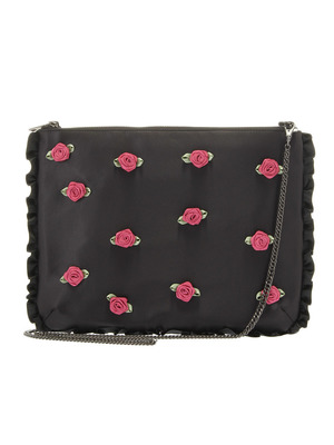 (2016春新作) ローズドットサテンクラッチ