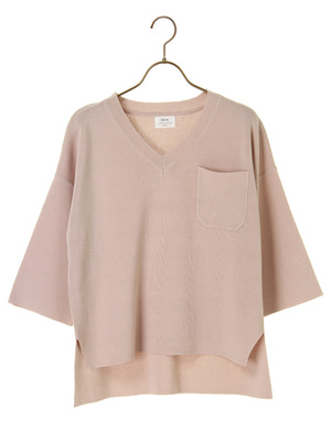 ミラノリブポケットニット