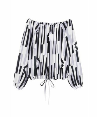 EGOIST ジオメオフショルトップ