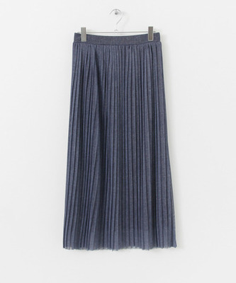 TRB チュールプリーツマキシスカート