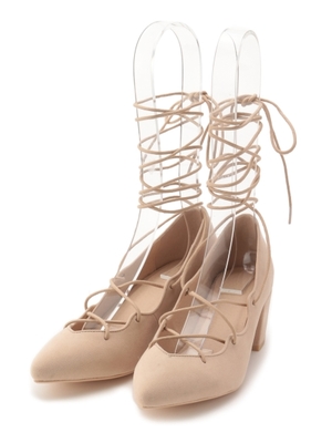 ポインテッドレースアップシューズ