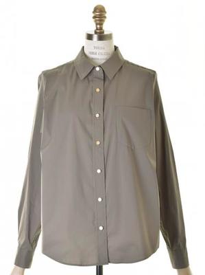 ミラ キンボタンシャツ