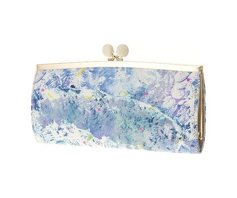 UNDER WATER がま口長財布 