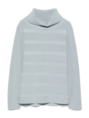 畦ボーダーニットプルオーバー