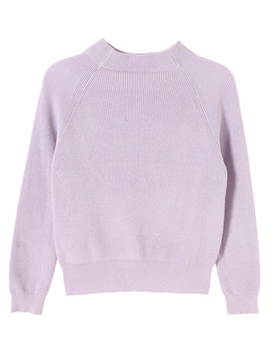 ラグランニットトップス