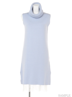 Noela (ノエラ)  レイヤードロングニットワンピ