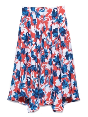 フラワーフレアスカート