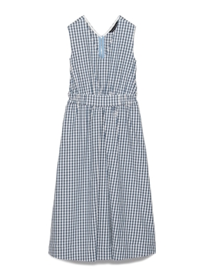 （Balcony and Bed）ギンガムデニムワンピース