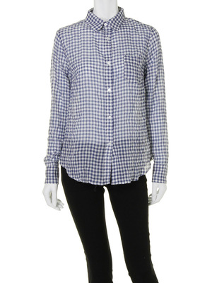 MERCURYDUO 【BIJ】 ギンガムチェックコンパクトシャツ