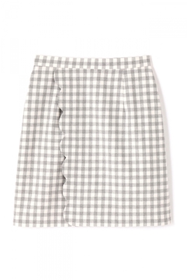 JILL by JILLSTUART 【Ray 4月号掲載】SCALLOP WRAP SKIRT