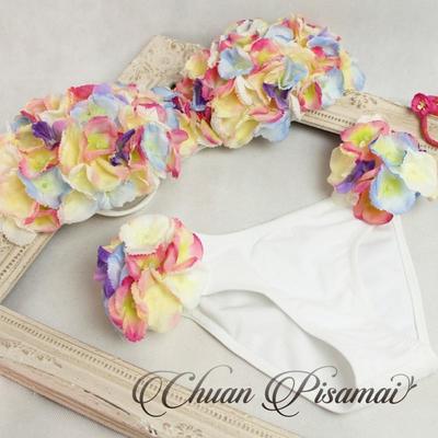 ハンドメイドフラワービキニ ミックスB