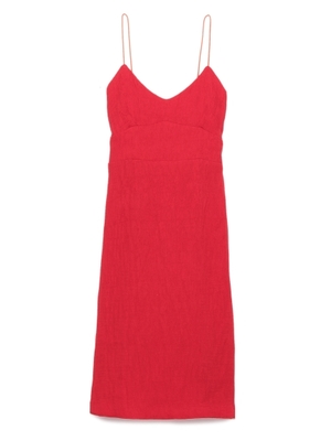 Lily Brown （リリーブラウン）  プリーツ加工キャミワンピース